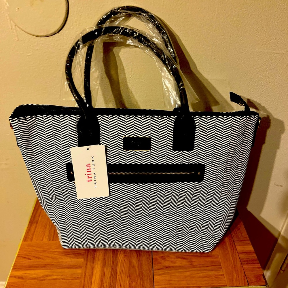 Trina Turk double handle tote bag